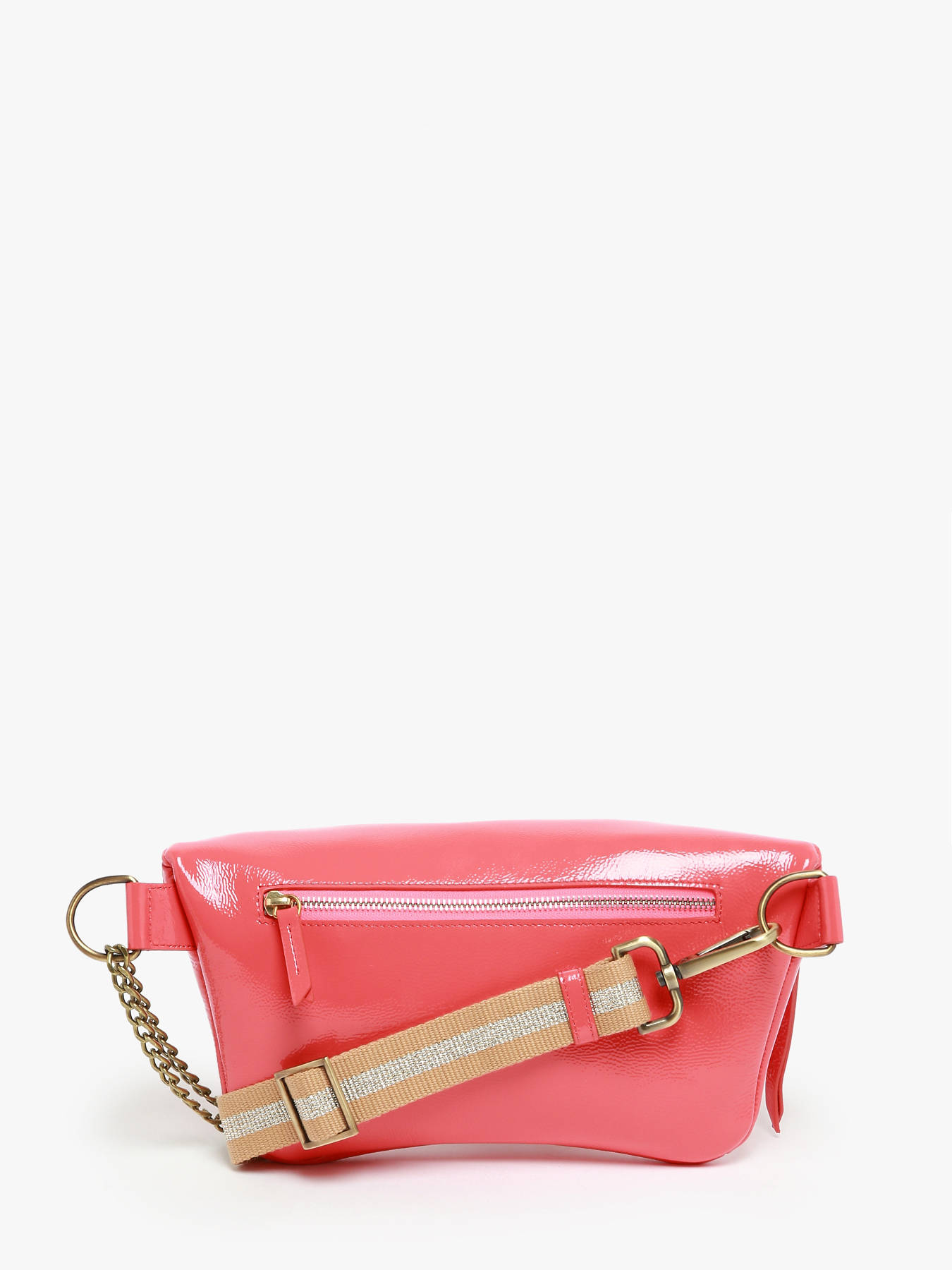 Sac ceinture Neufmille cuir vernis froiss MARIE MARTENS