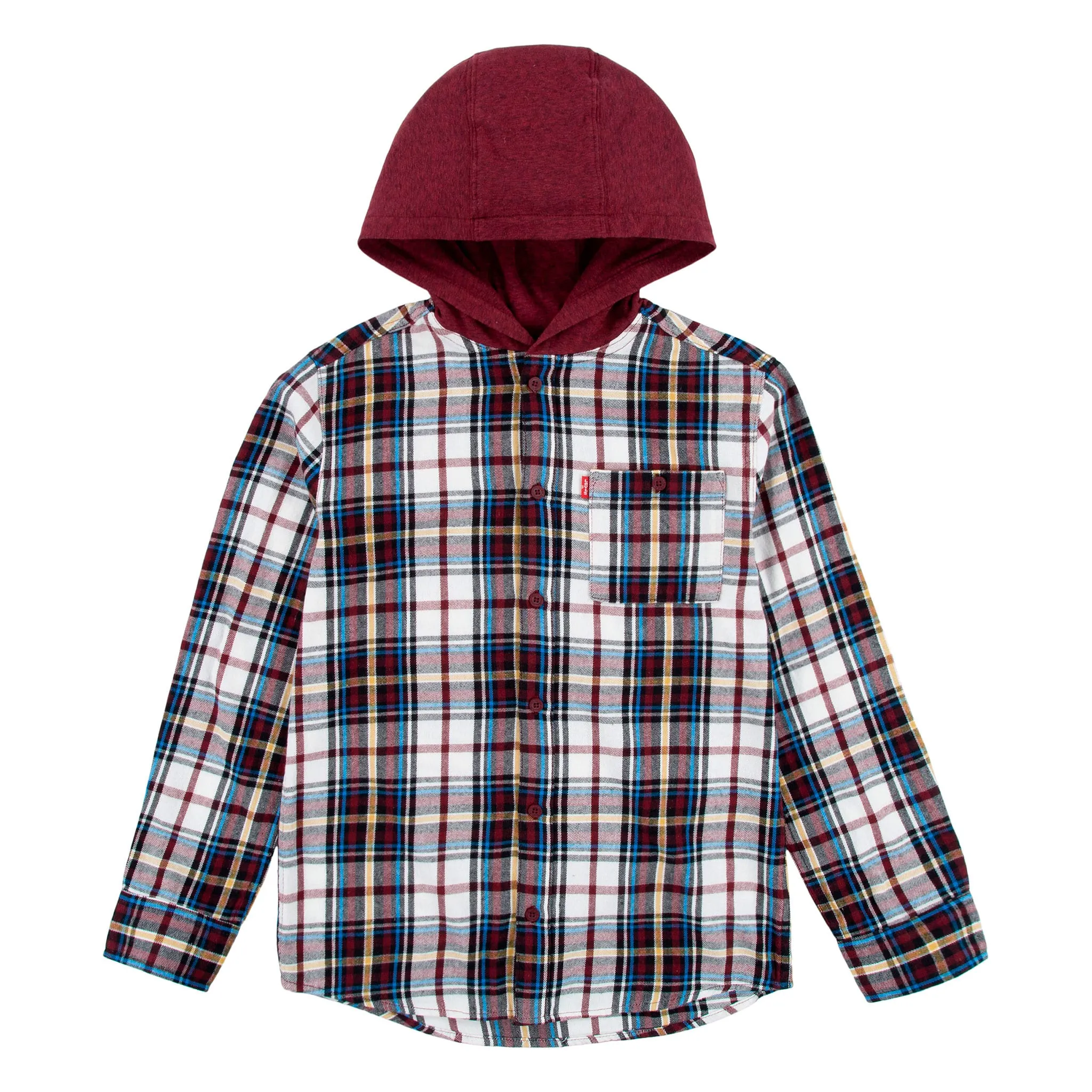Levi's Chemise Capuchon Carreaux 8-18ans