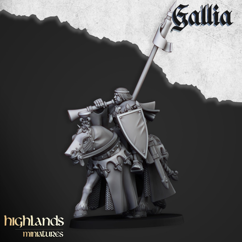 Highlands Miniatures - Gallia - Chevaliers du Graal de Gallia