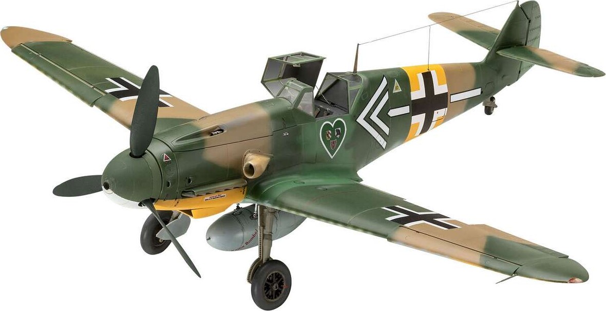 Revell - Messerschmitt Bf 109 Modelfly Byggesæt - 1:32 - Level 5 - 03829