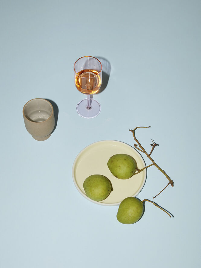 Studio About WINE GLASS, 2 PCS, TALL, ROSE,70177R 174