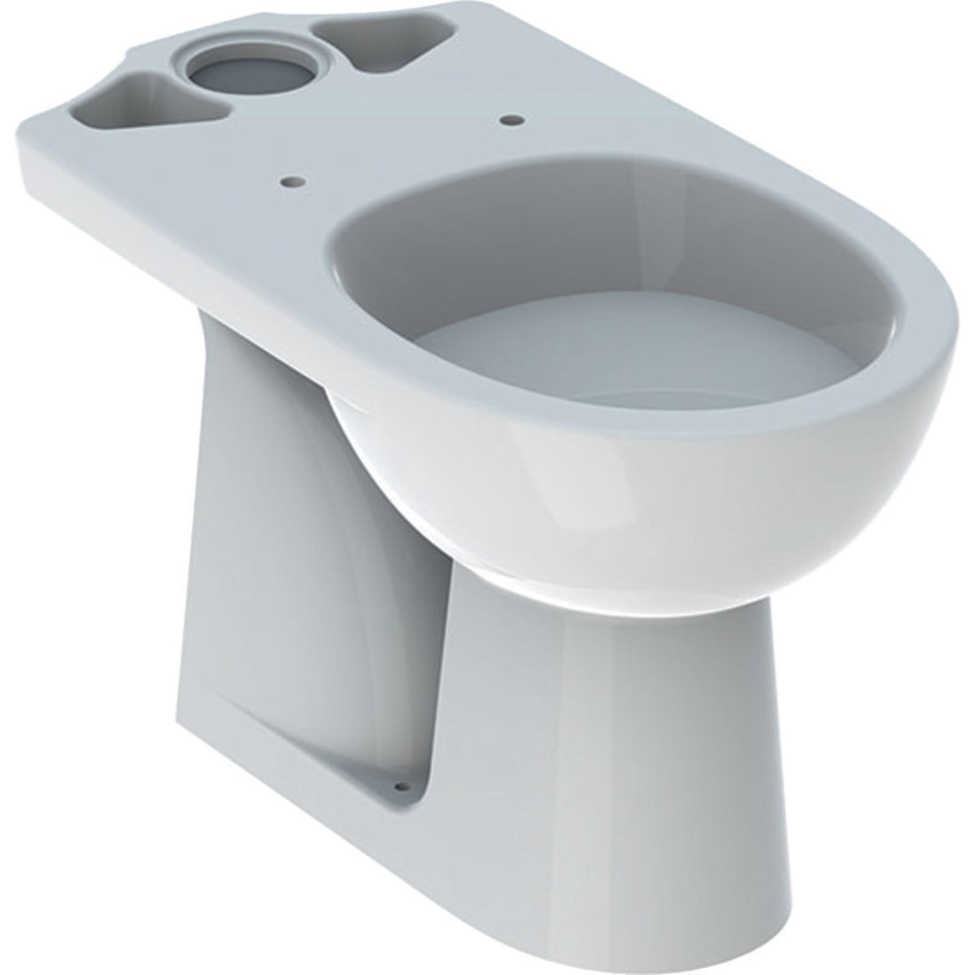 Geberit Renova staand duoblok toilet AO met KeraTect wit glans
