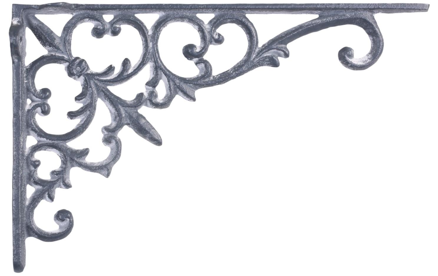 Regalträger Antique 23.5 x 15.5 cm, GrauNostalgischer Regalträger