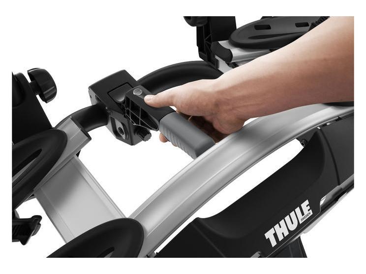 Thule Anhängerkupplungsträger VeloCompact 924 Kompakter und leichter Fahrradträger für den Alltagsgebrauch