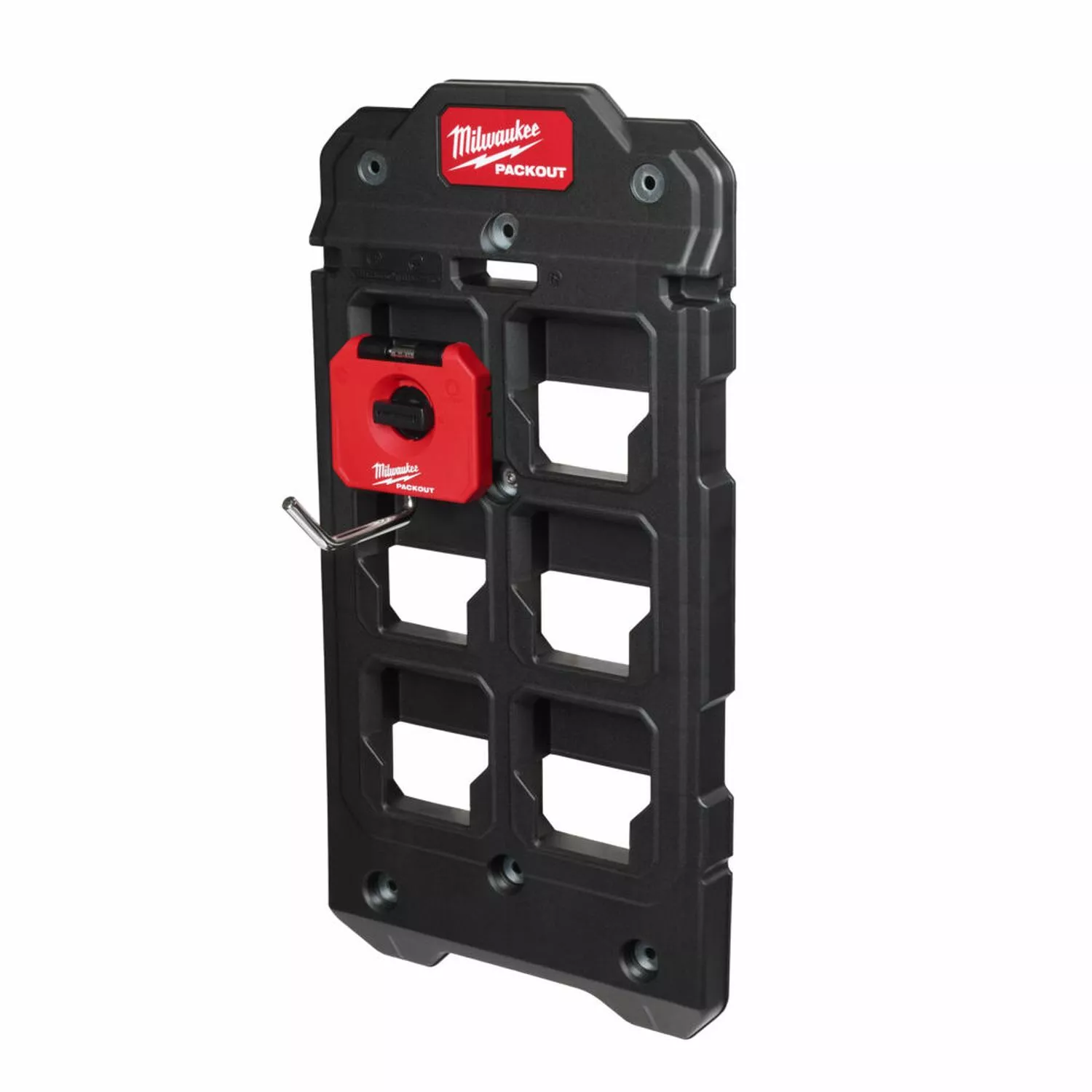 Milwaukee 4932493383 Packout enkele rechte haak