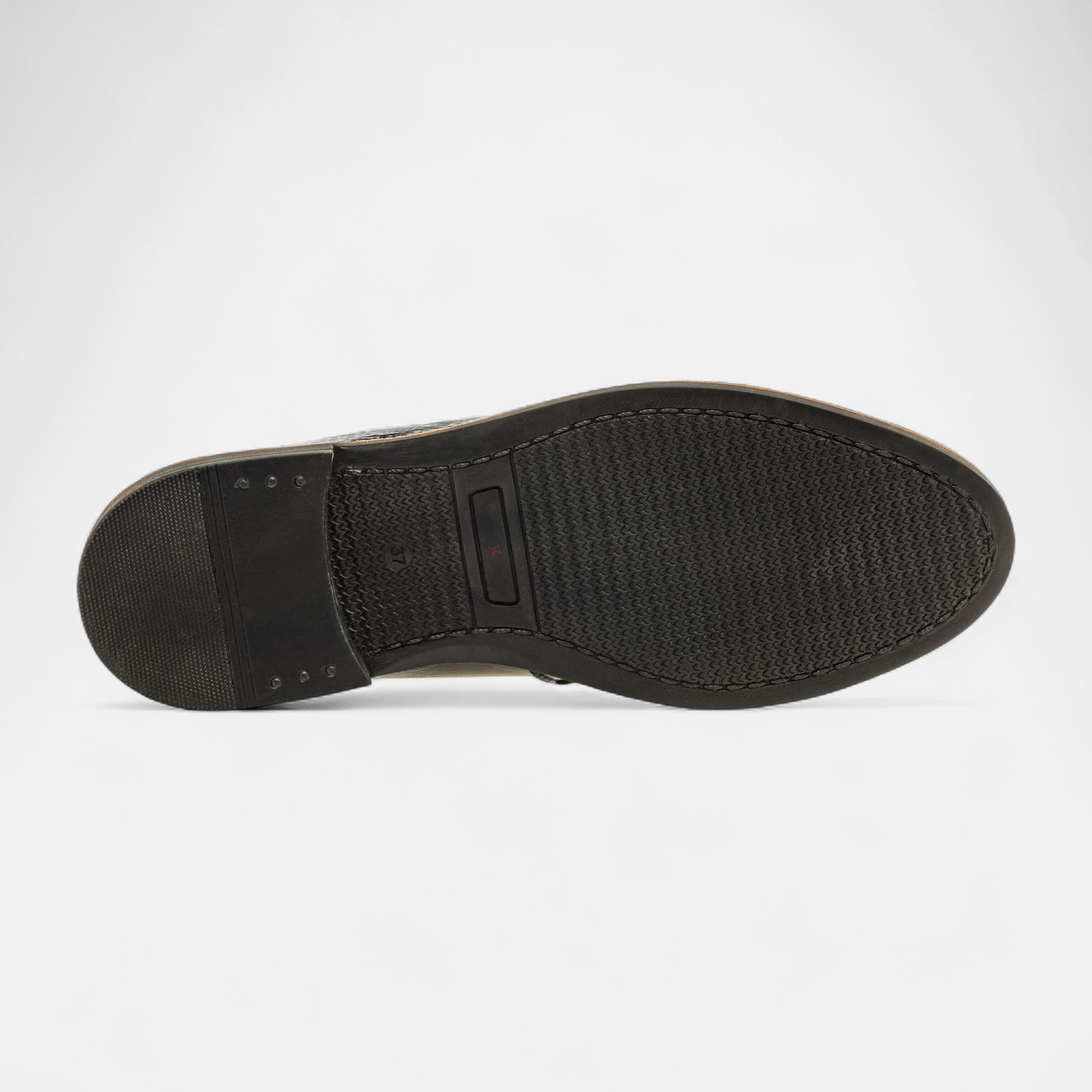 Mocassins Femme en cuir bleu marine