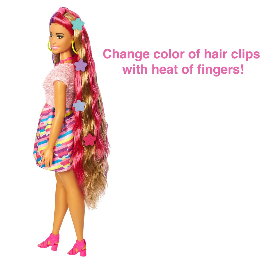 Barbie Totally Hair Flower Puppe und Zubehör