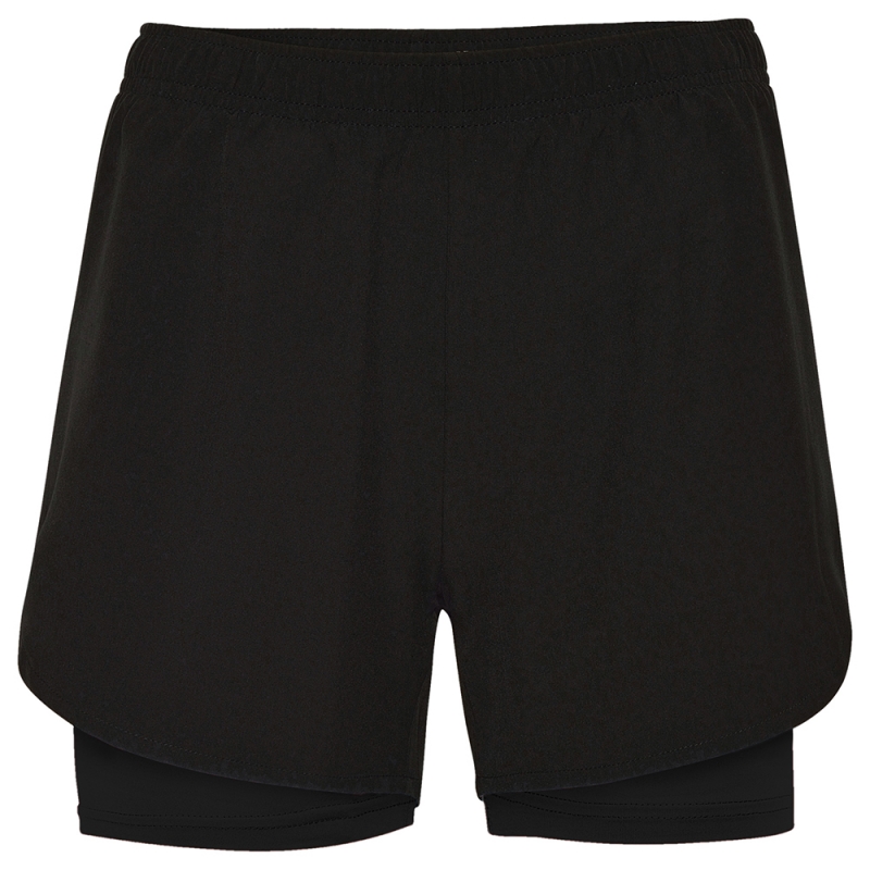 Roly PC6655 - LANUS Short sportif pour femme avec maille interieur contrastée