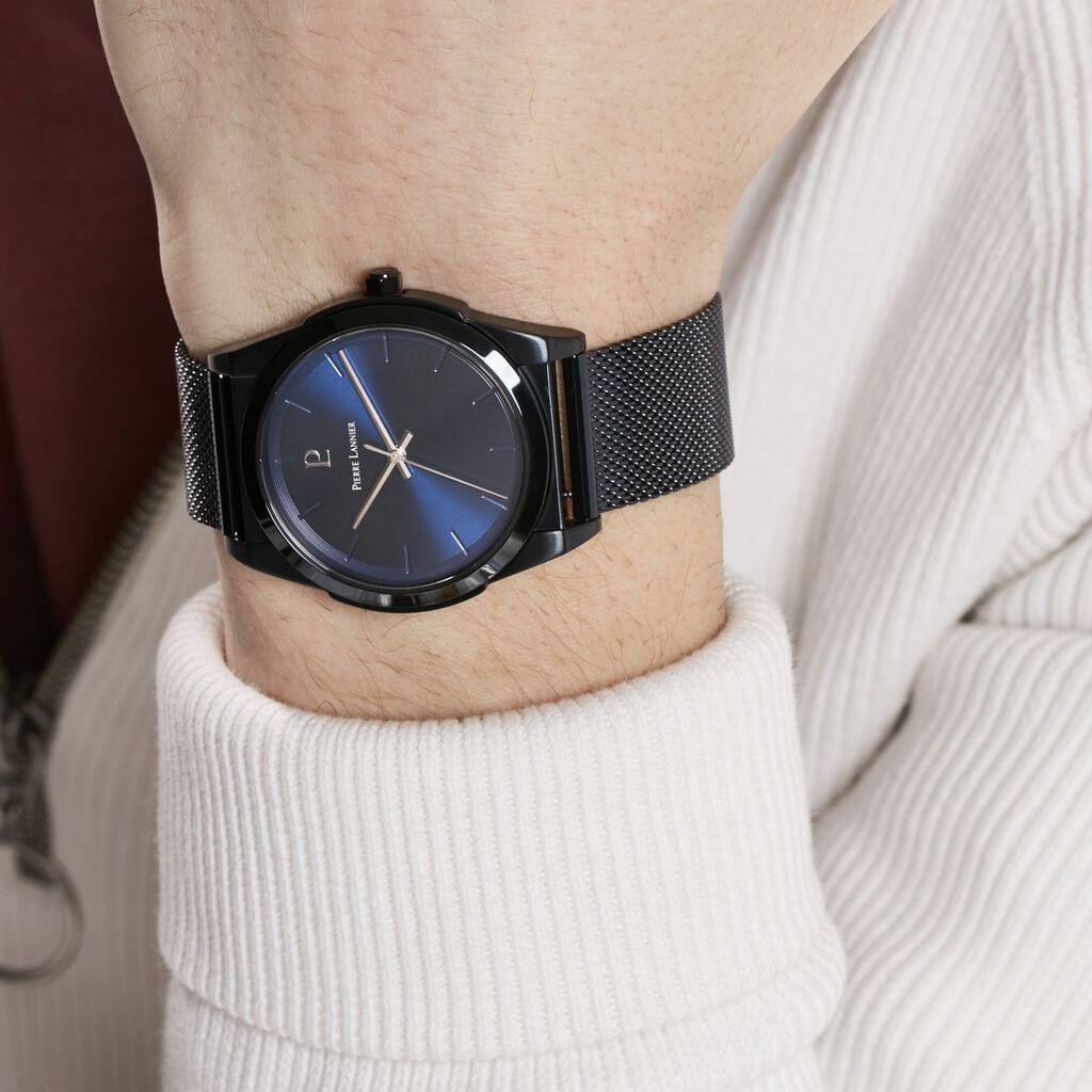 Montre Pierre Lannier Candide Bleu