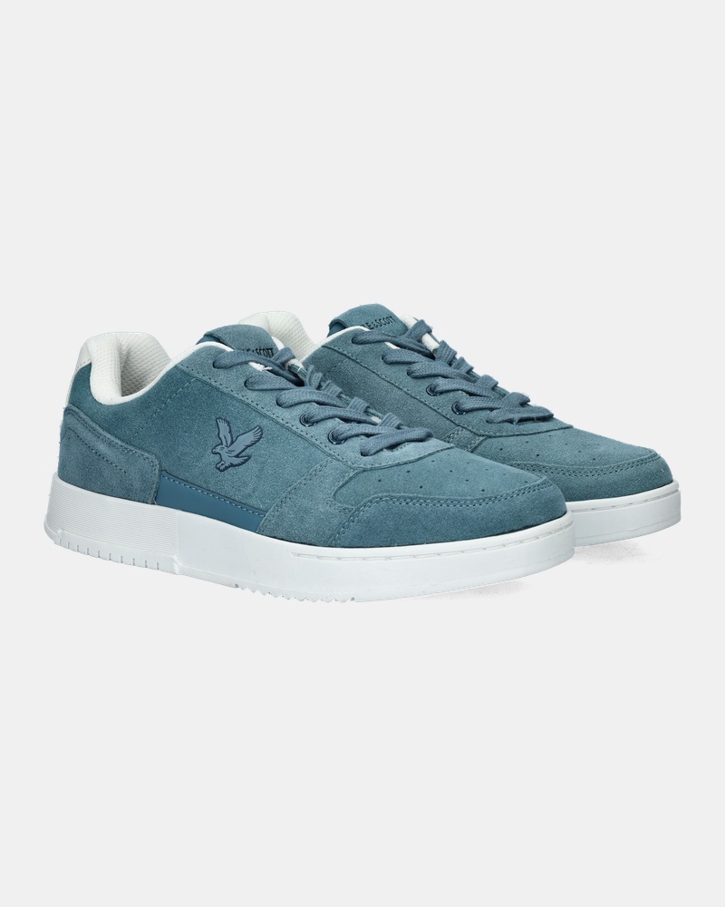 Lyle & Scott Croy Lage sneakers  - blauw