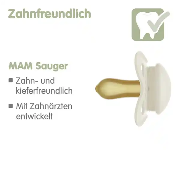 Schnuller Original Latex 0-6 Monate, 2 Stk. Bär / Otter