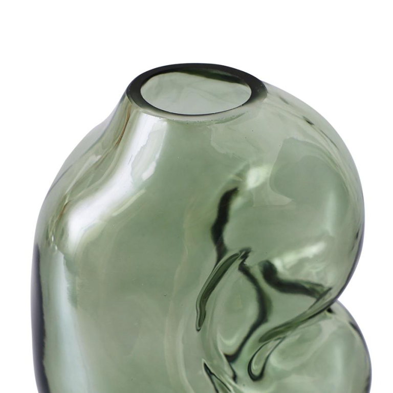 HKliving Gleam Glass vaas h18 Rose