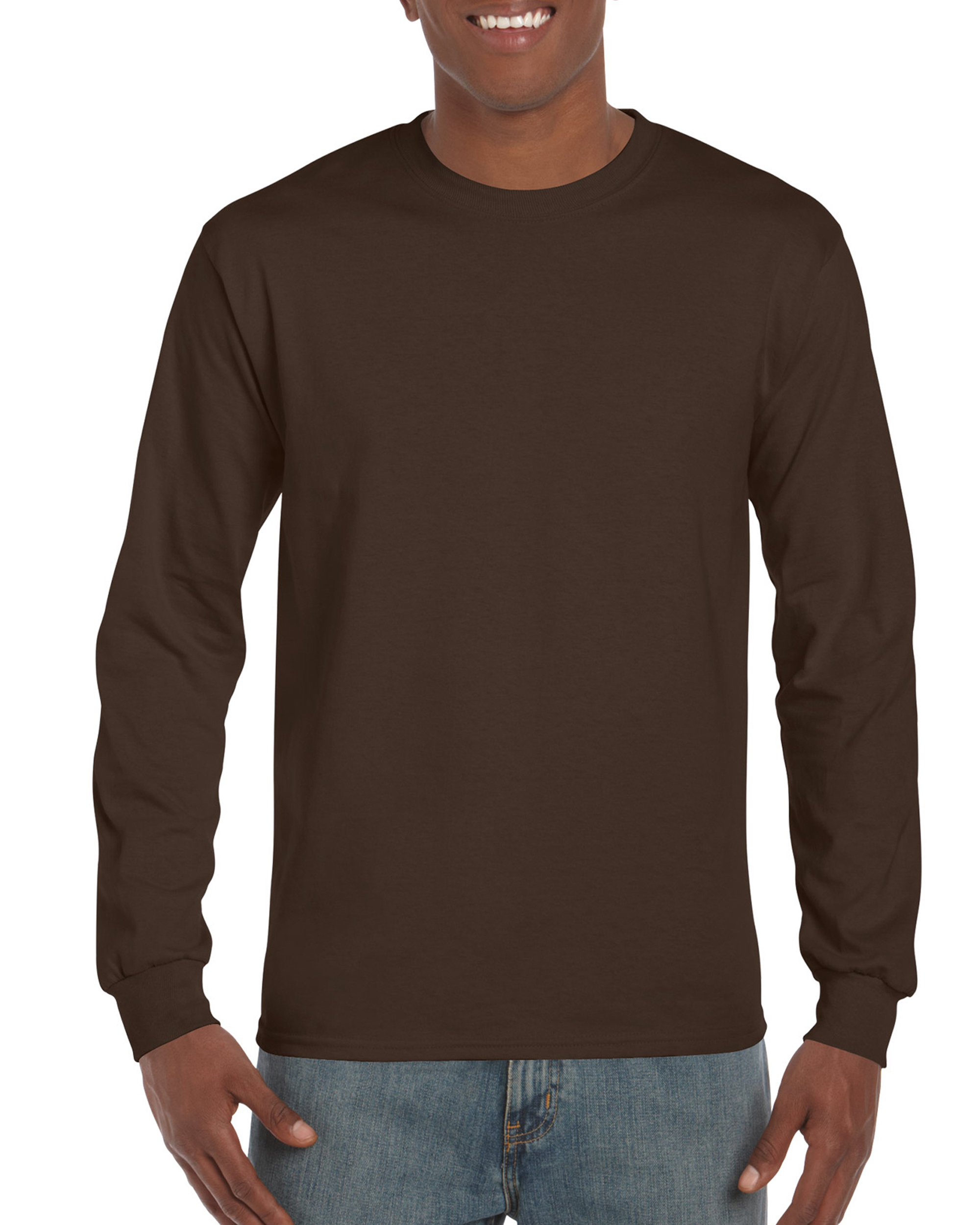 Gildan GI2400 - T-Shirt Homme Manches Longues 100% Coton