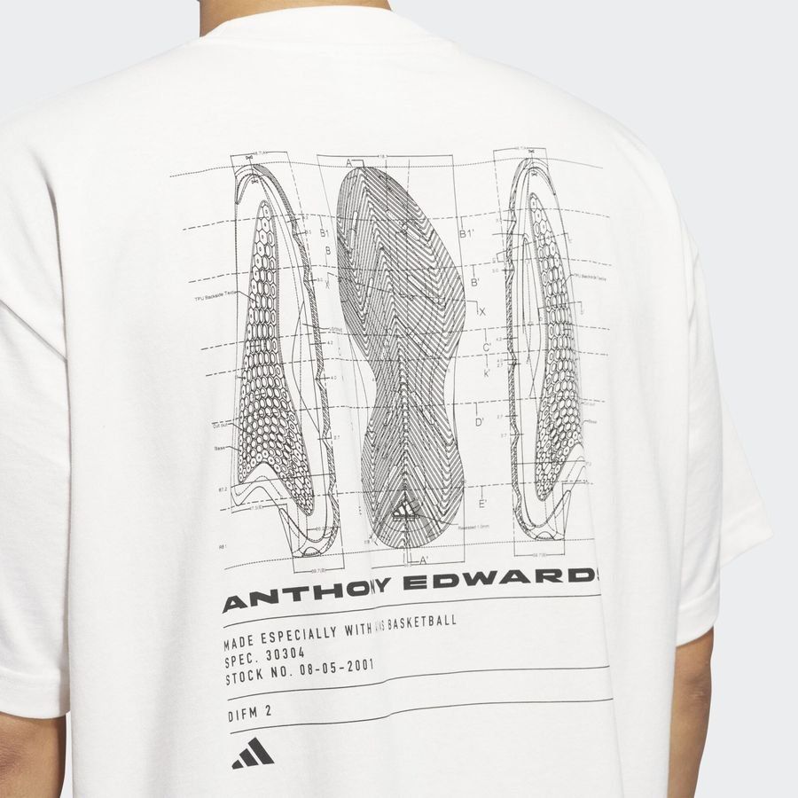 Adidas Original Anthony Edwards Seasonal Graphic Tee