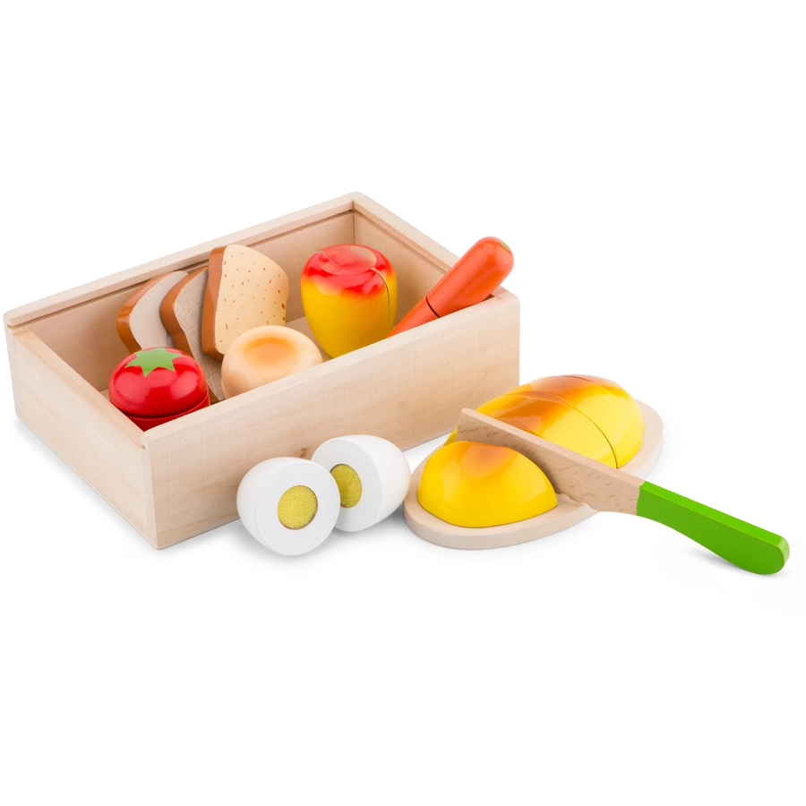 New Classic Toys Essen schneiden bunt