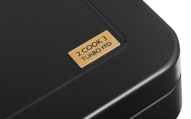 Cadac 2 Cook 3 Turbo Stove FFD 2-flammiger Gaskocher / Grill 30 mbar