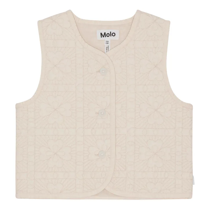 Molo Veste Sans Manches Heather | Ecru