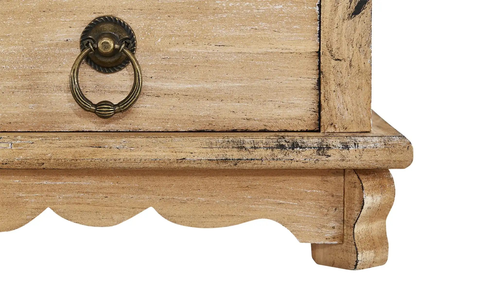 Holzlaterne mit Schubfach