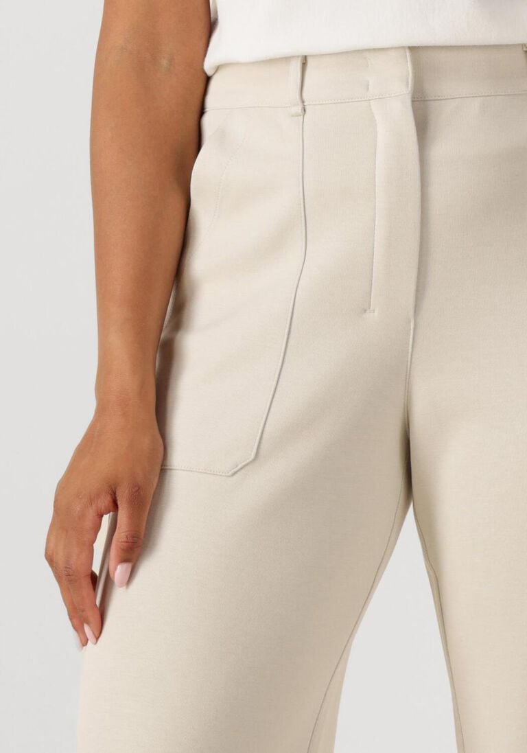 beige max mara pantalon ronnie