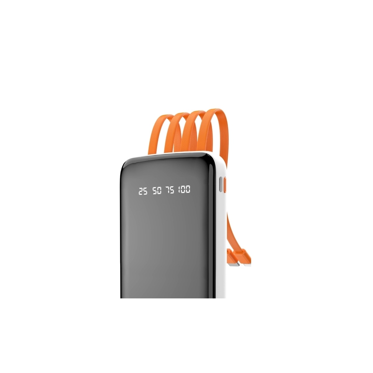 Dudao K6Pro powerbank 10000mAh 10Watt 4xcables white