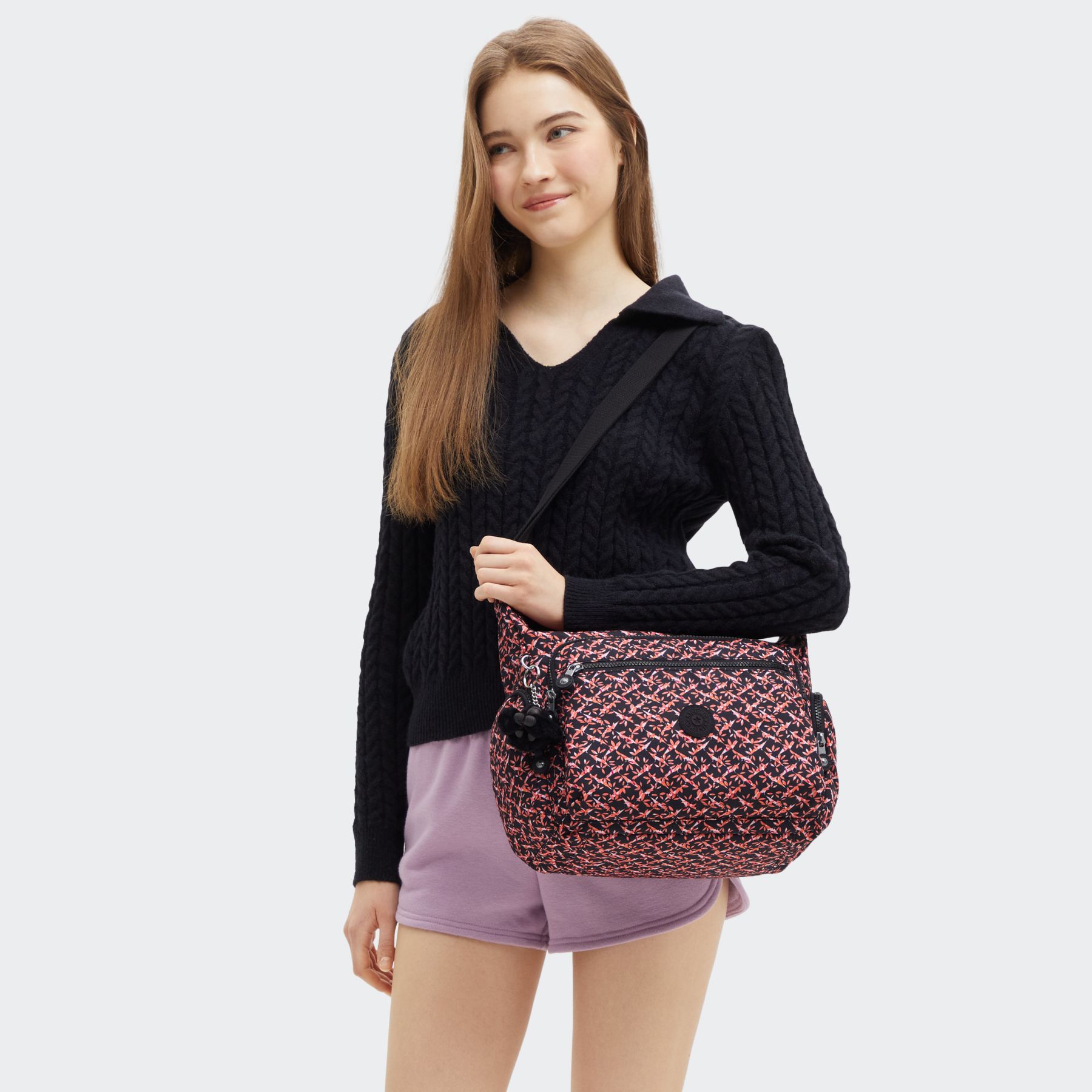 GABBIE  Sac à bandoulière Medium Avec Bretelle Ajustable - Dancing Bouquet