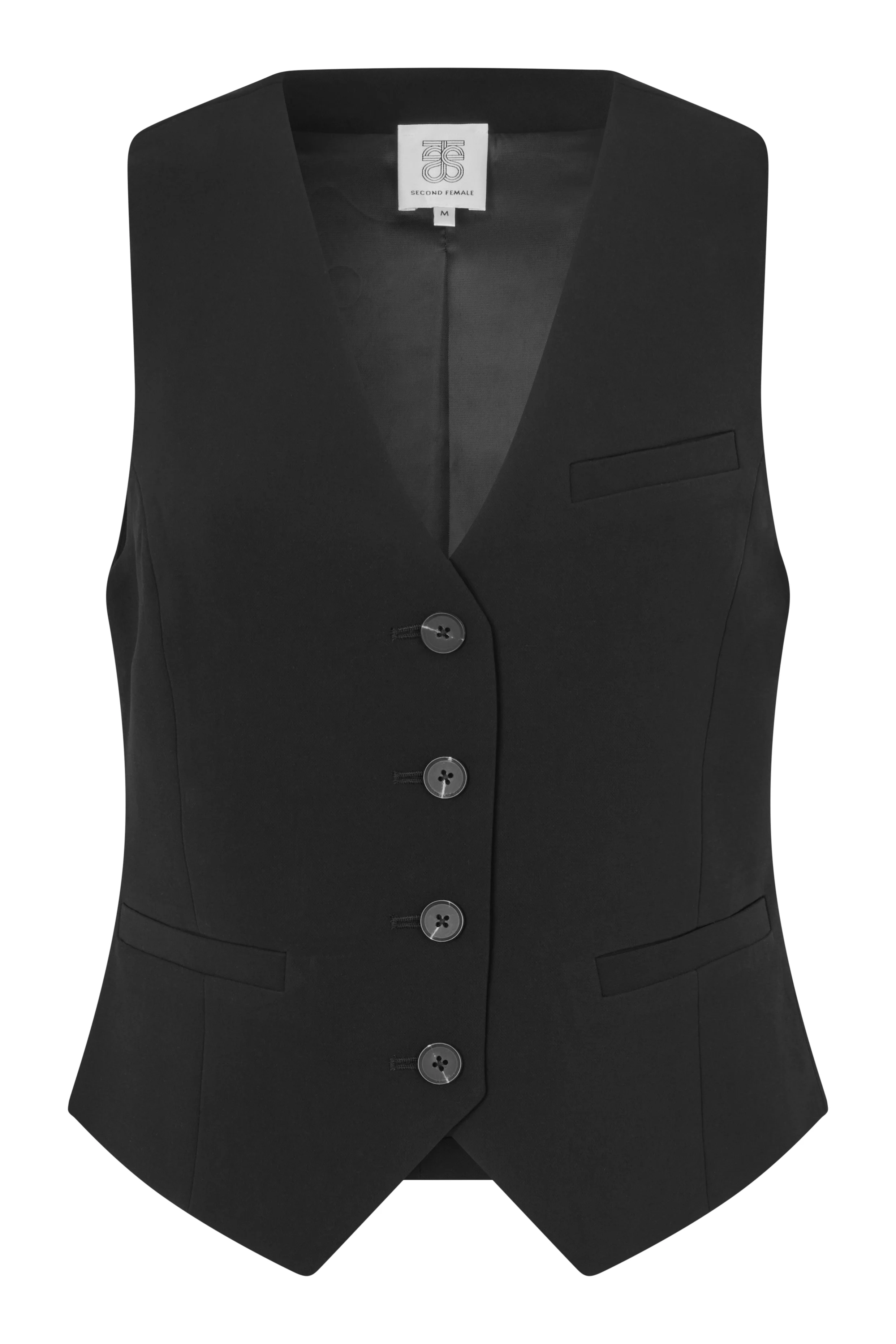 Second Female  Fique vest - sort