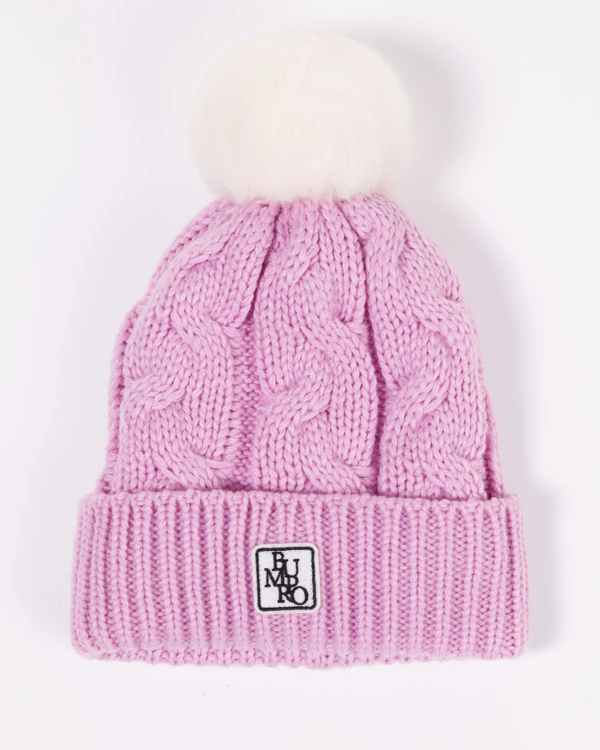 Vivid Cable Knit Pink Sett