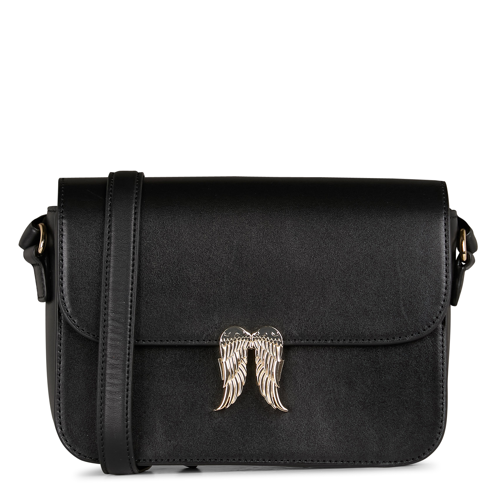 OWINGS - Sac bandoulière en cuir | Noir