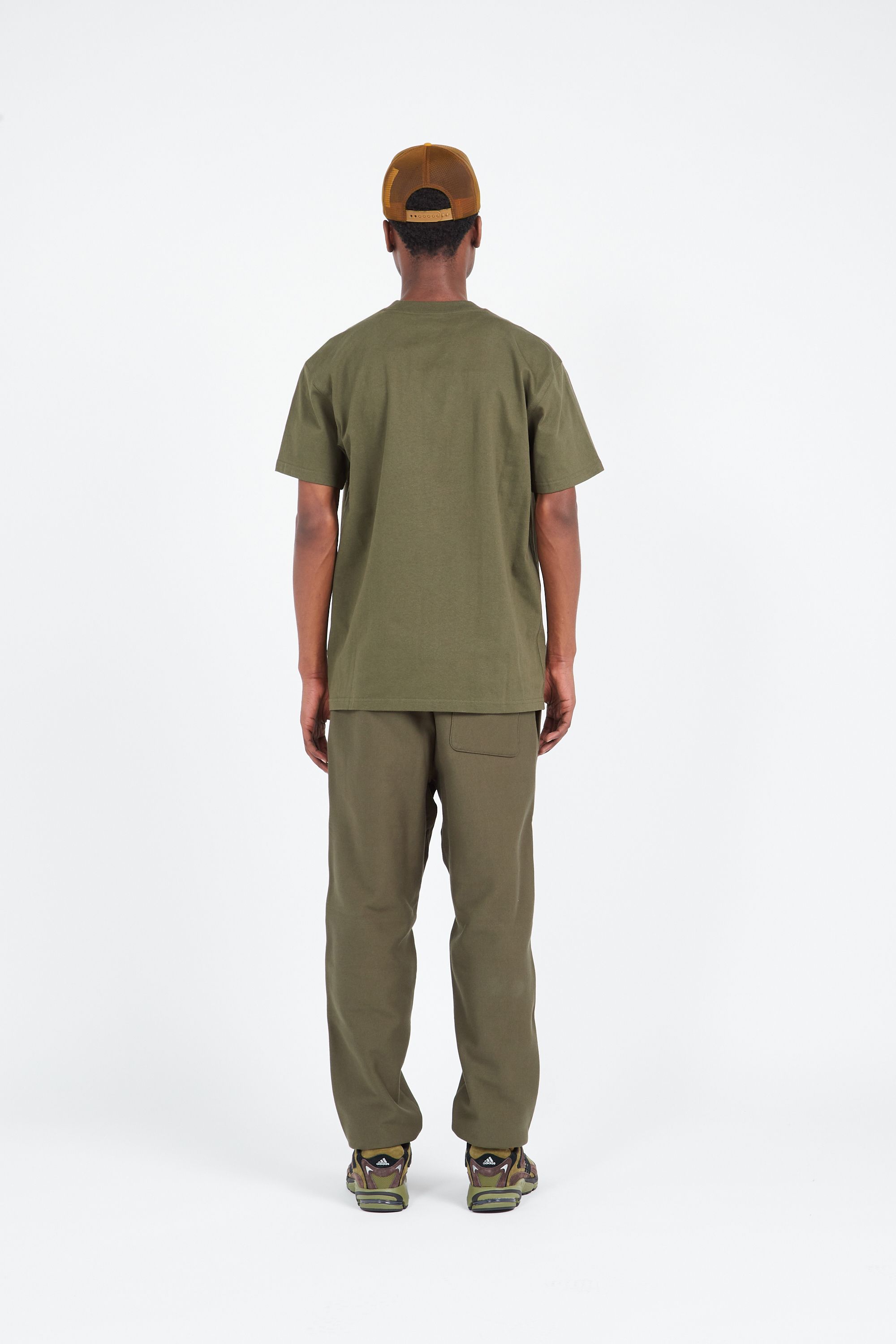 CARHARTT WIP T-shirt AMERICAN SCRIPT Kaki