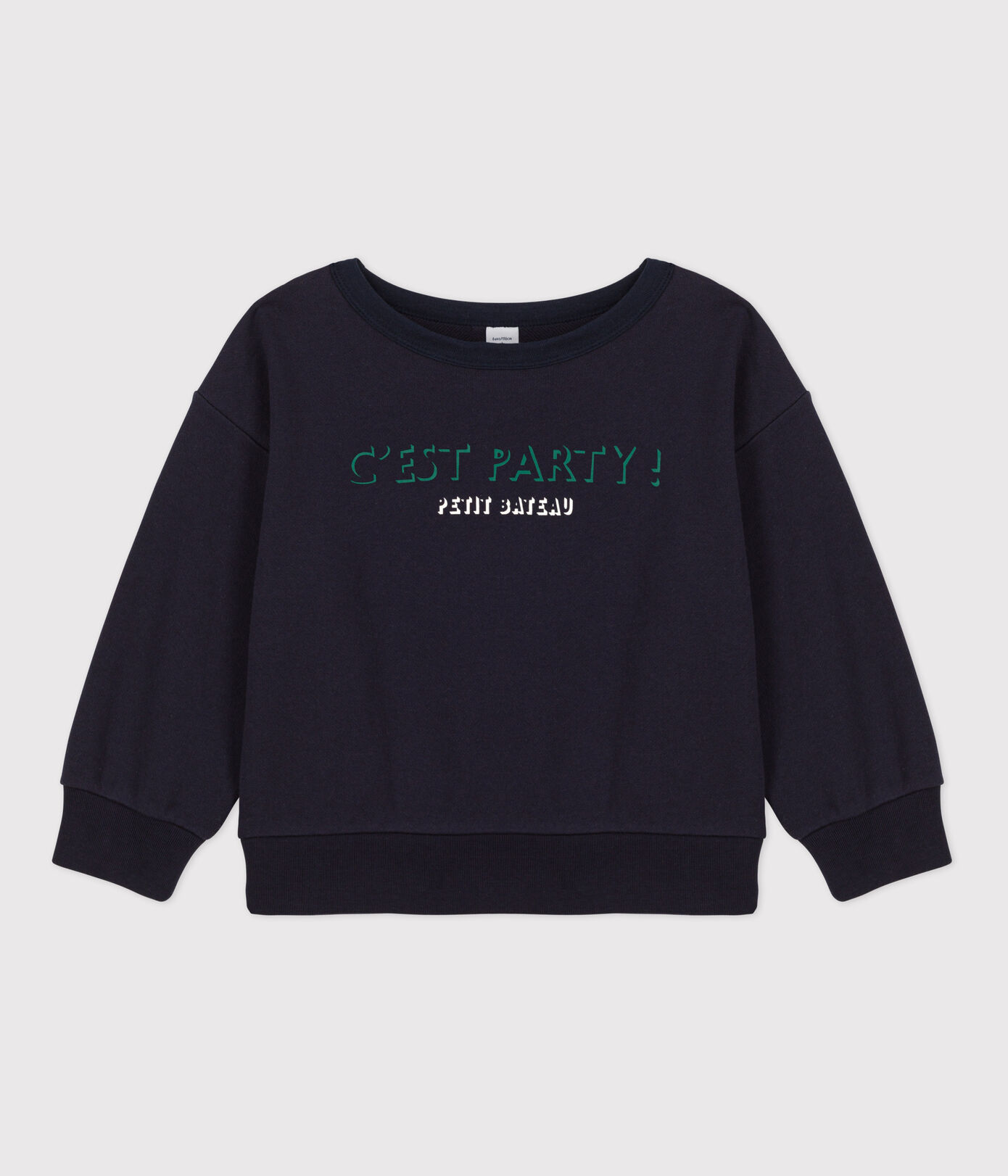 Sweatshirt imprimé en molleton enfant fille / garçon
