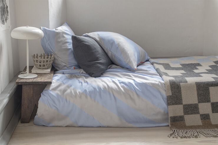Mette Ditmer DIAGONAL bed set Brick , sand