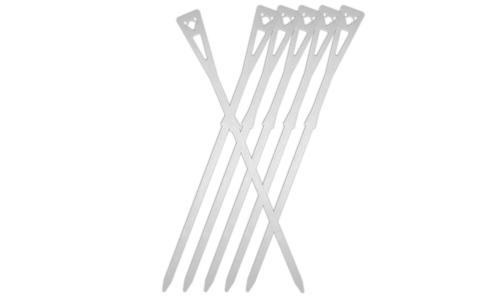 Fennek Grillspieße 6 teilig kurz 345 x 2 mm
