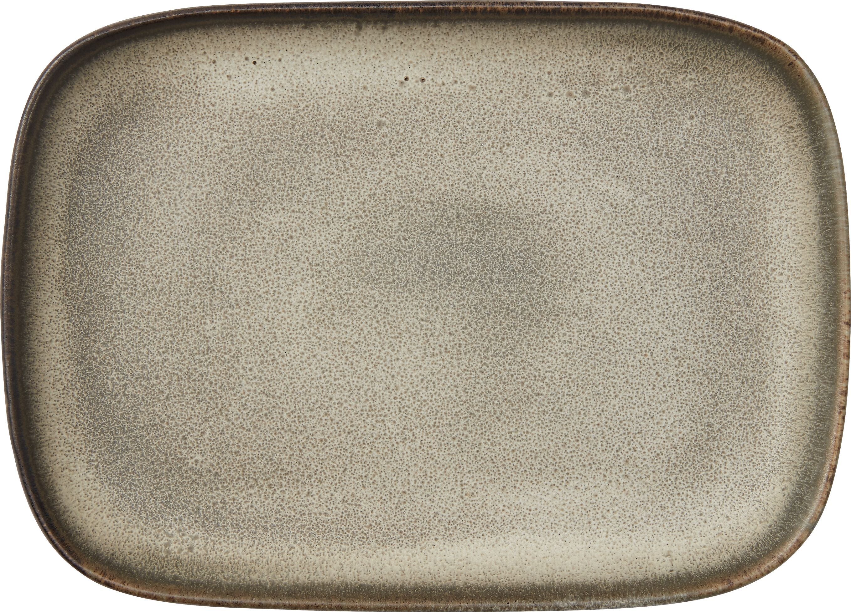 DUST Platte - Sand / B: 20.5 cm x T: 14.5 cm x H: 2.5 cm
