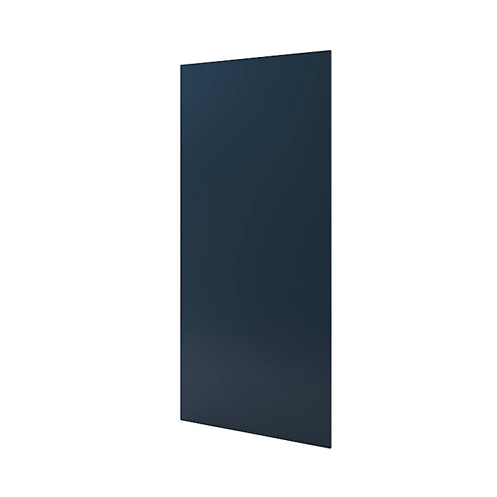 Panneau de finition îlot Goodhome Artemisia bleu H. 89 cm x l. 200 cm x Ep. 18 mm