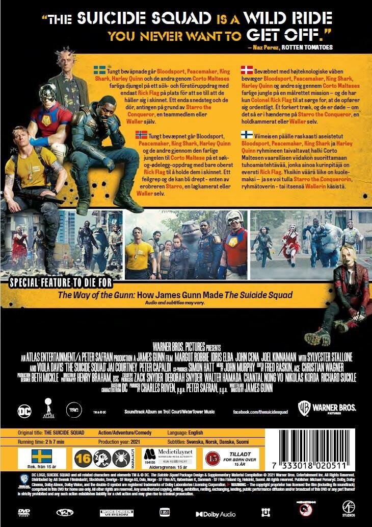 The Suicide Squad - 2021 - DVD