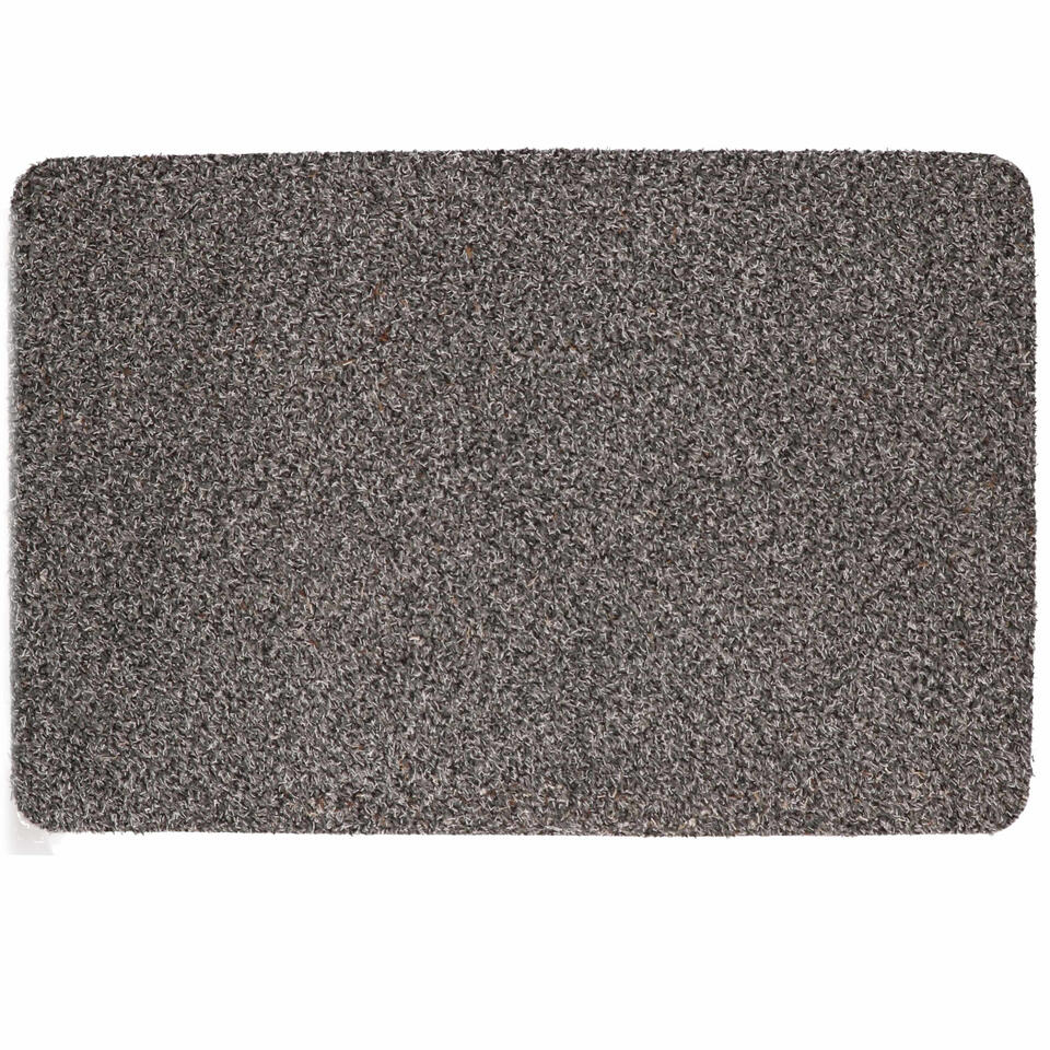 Brumag Deurmat - grijs - antislip - extra absorberend - 60 x 40 cm