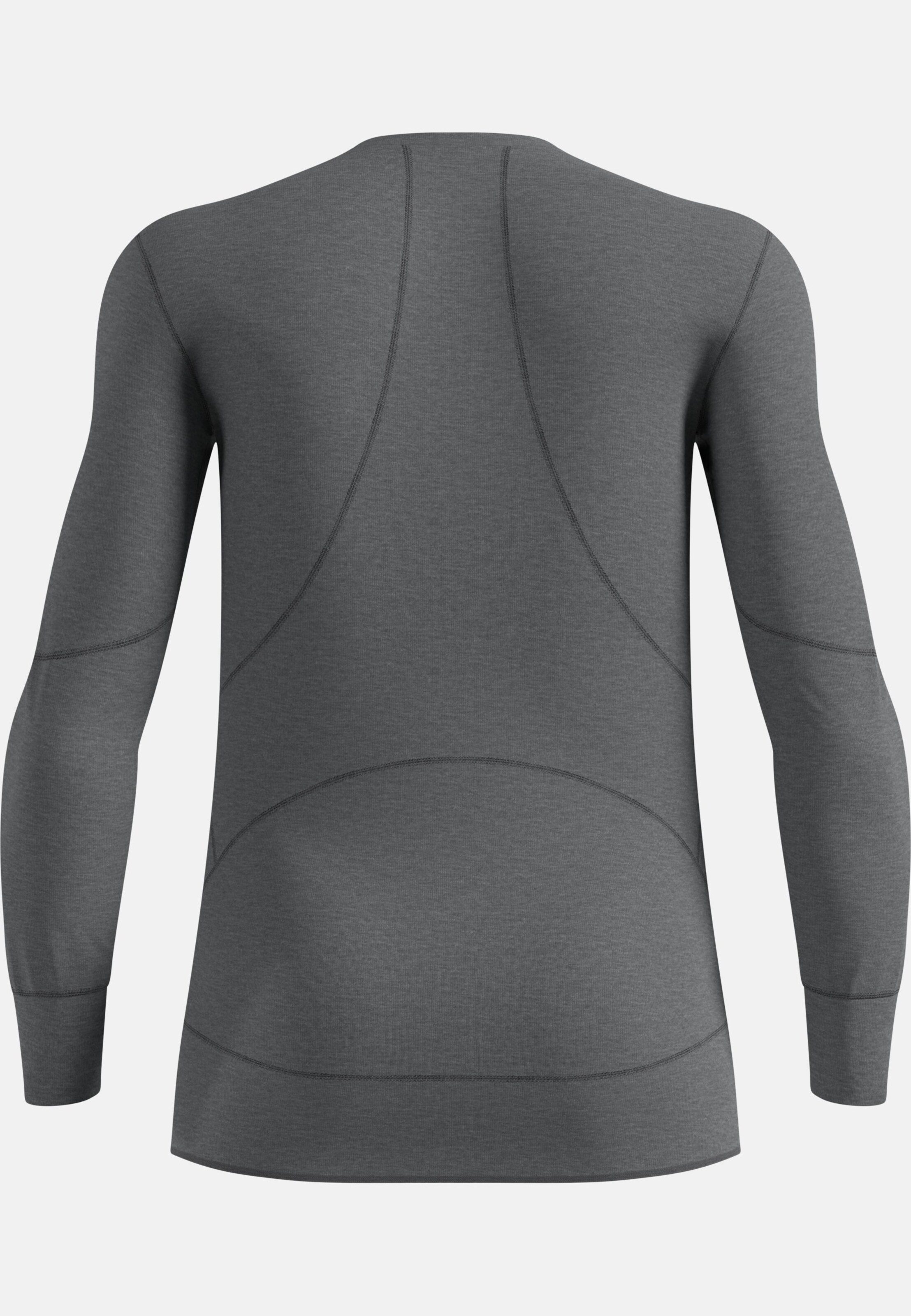 Active X-Warm Base Layer Langarmshirt in odlo steel grey melange