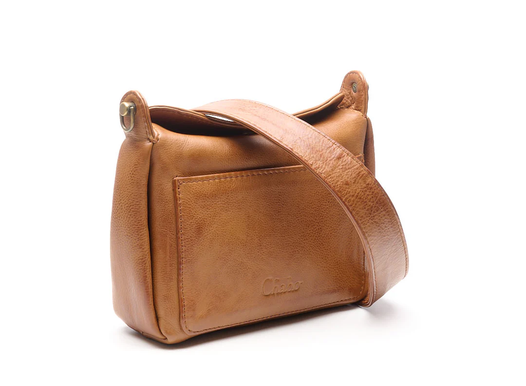 Chabo - Lucy Small Shoulder Bag - Cognac