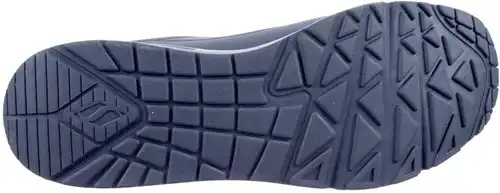 Skechers blauw 52458/DKNV. - maat 12 sneaker blauw - maat 12 Calandschoen