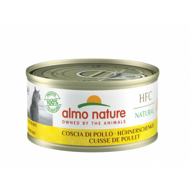 Pâtée pour chat Almo Nature HFC Natural - Lot de 6 x 70 g