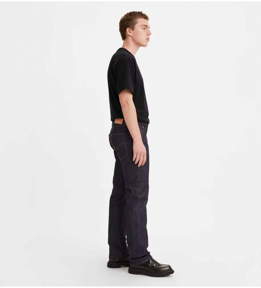 Calça jeans Levi's 505 vintage preta de 1967