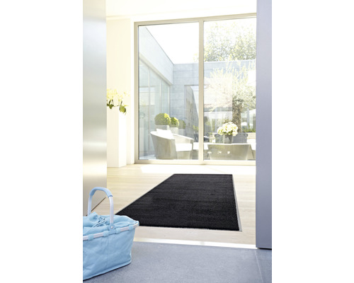 Deurmat op maat Proper Tex zwart 120 cm breed (per meter verkocht)