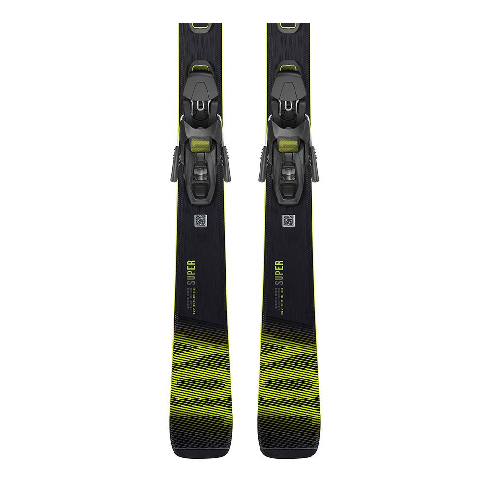 Head SUPER JOY + JOY 11 GW SLR - Skis all mountain + Fixations Femme black/yellow