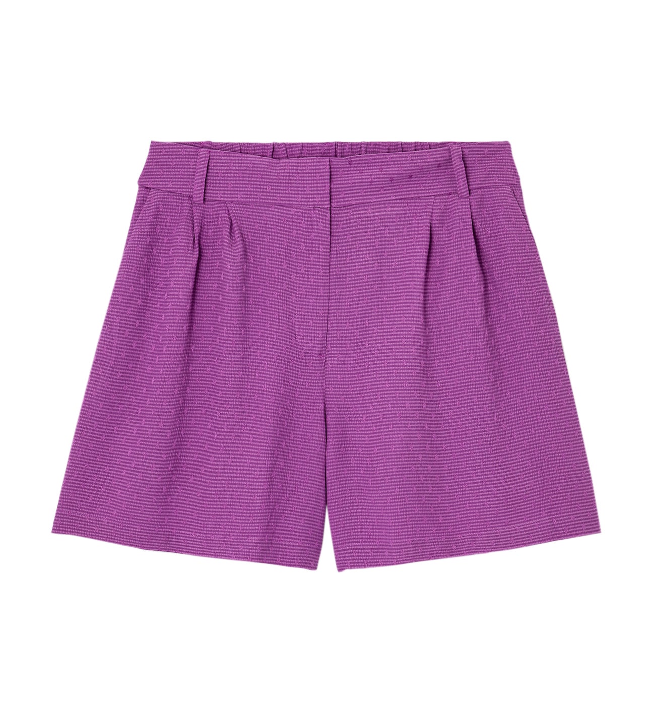 Short taille haute Femme - Cassis