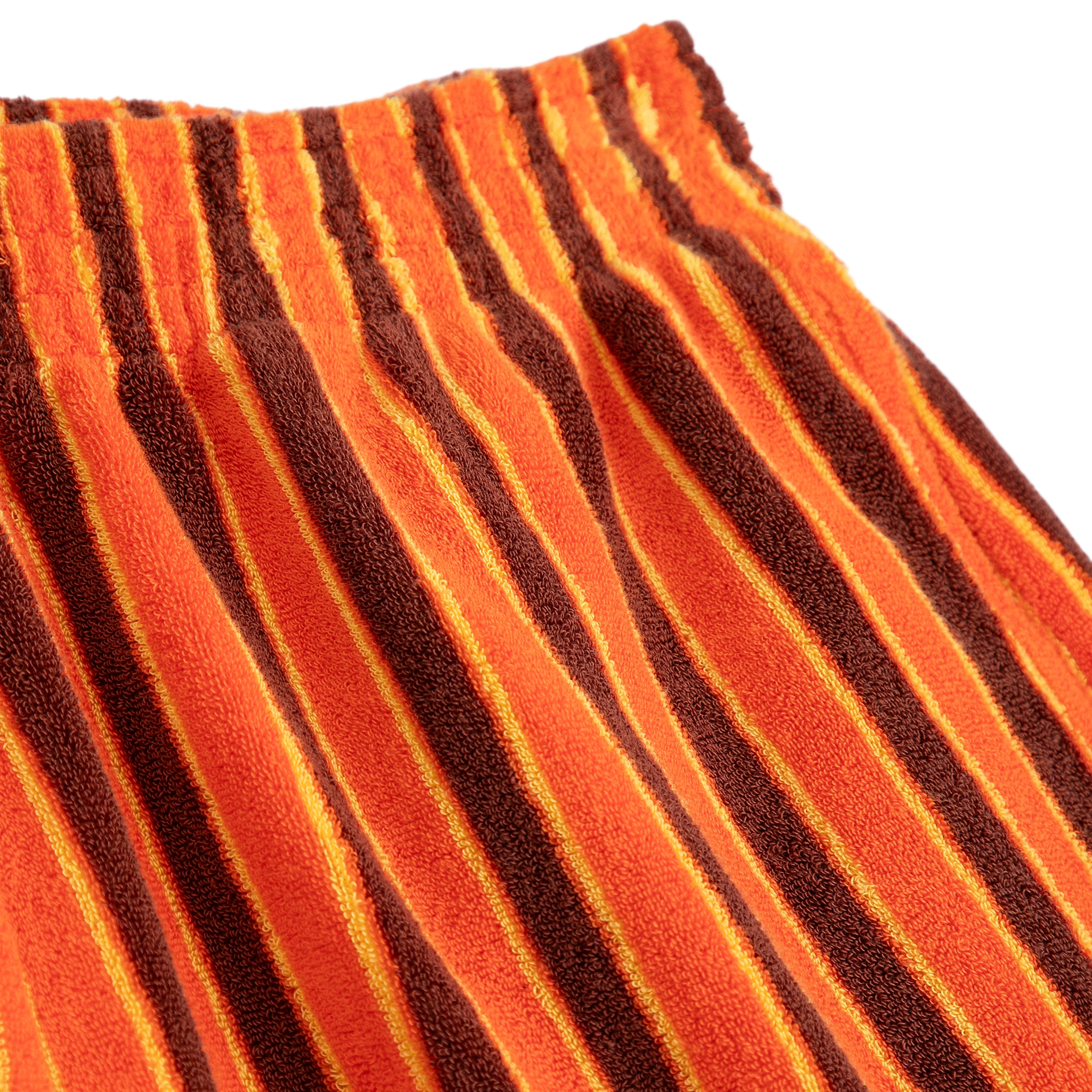Adult Shorts Striped Terry Multicolor