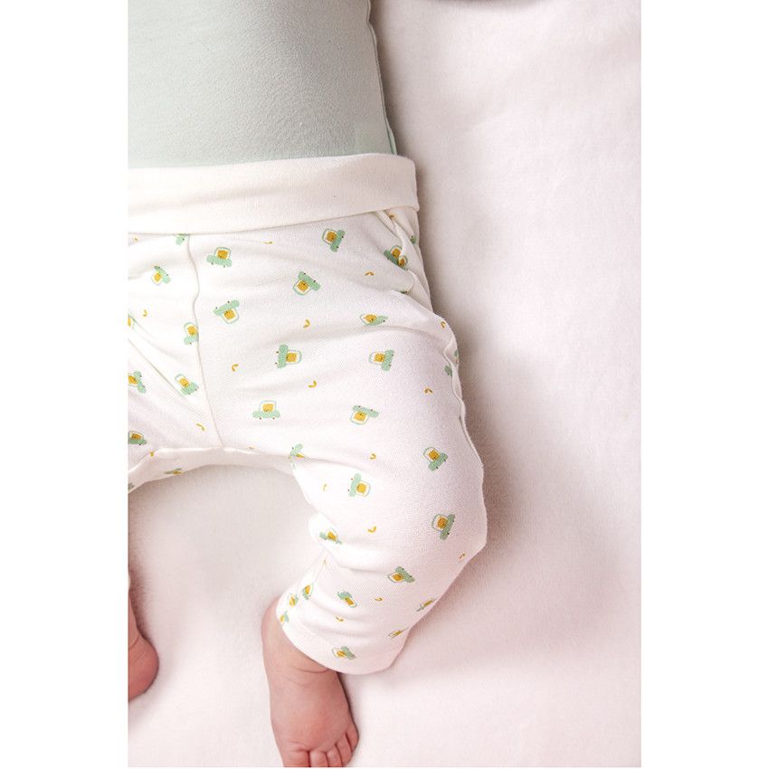 Lot de 2 ensembles 3 pièces en jersey pour bébé garçon - Vert