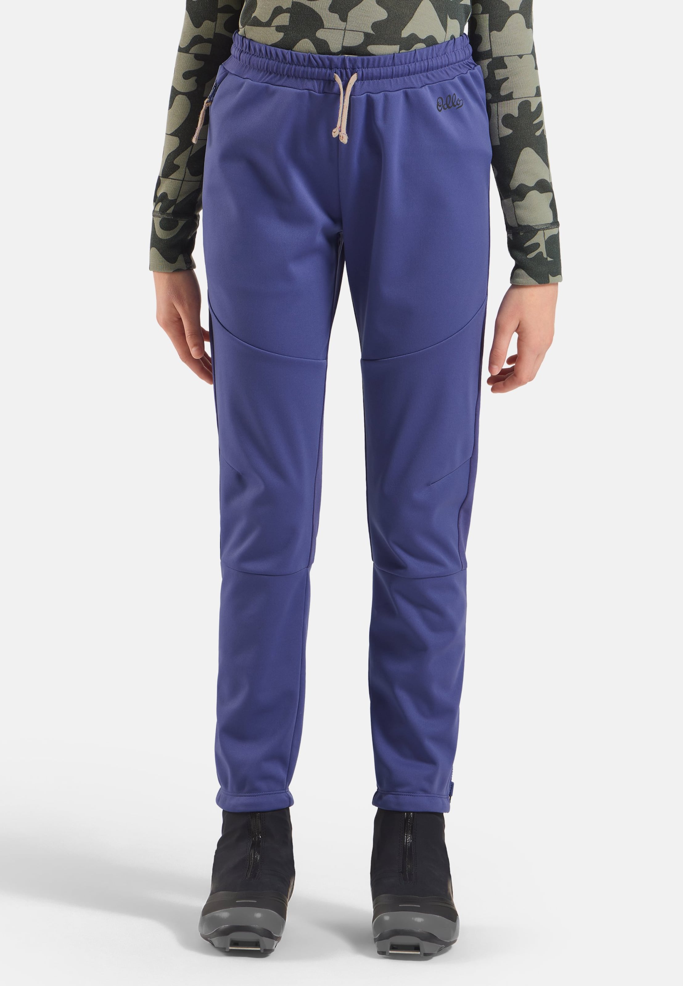 Essentials Warm Langlaufhose für Kinder in Skipper Blue