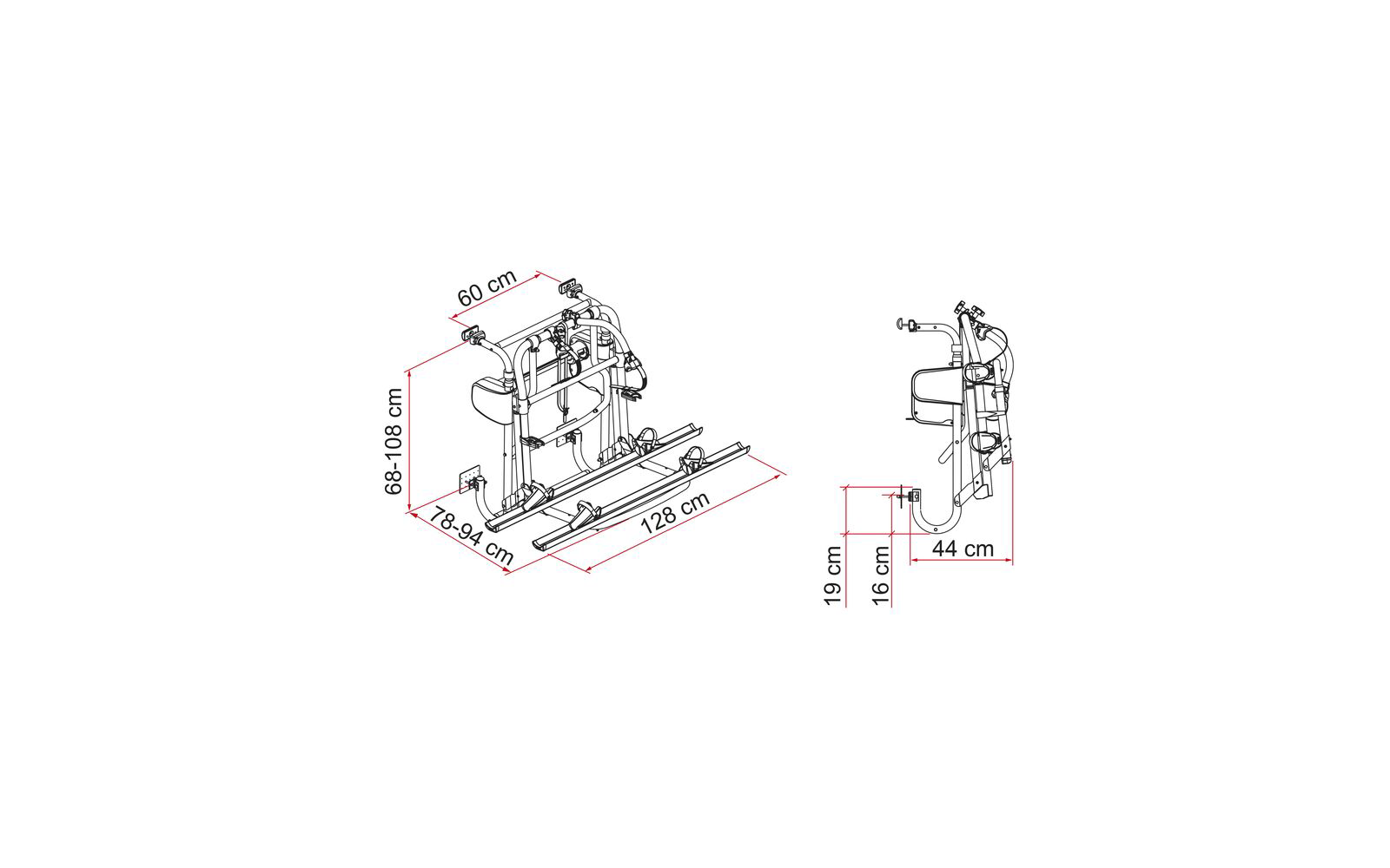 Fiamma Carry-Bike Motor LIFT 77