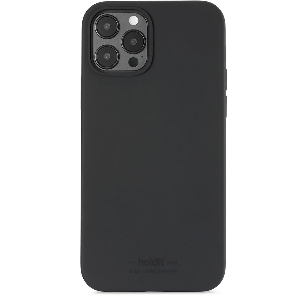 Holdit  iPhone 12/12 Pro Silicone cover - sort