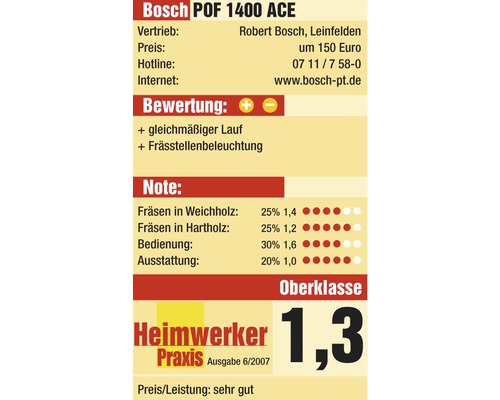 Bosch POF 1400 ACE bovenfrees